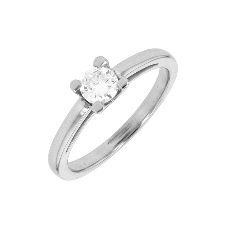 Acheter Solitaire diamant 0.35 carat or blanc 3.31g Comme neuf - 1350,00 € Solitaire diamant 0.35 carat or blanc 3.31g Comme neuf - reconditionné disponible sur Gemme Les Bijoux